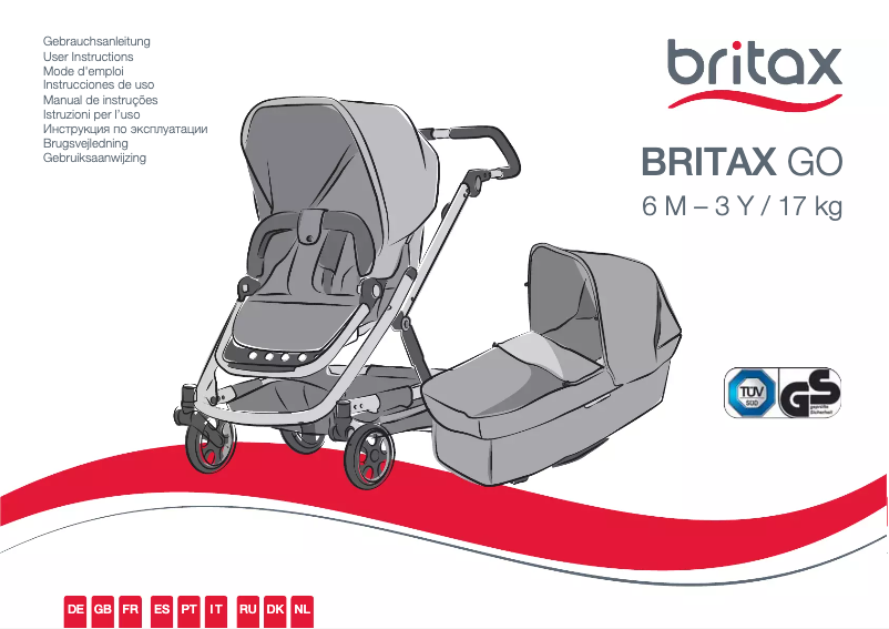 Página 1 del manual Manual de usuario Britax-Römer Go Flame