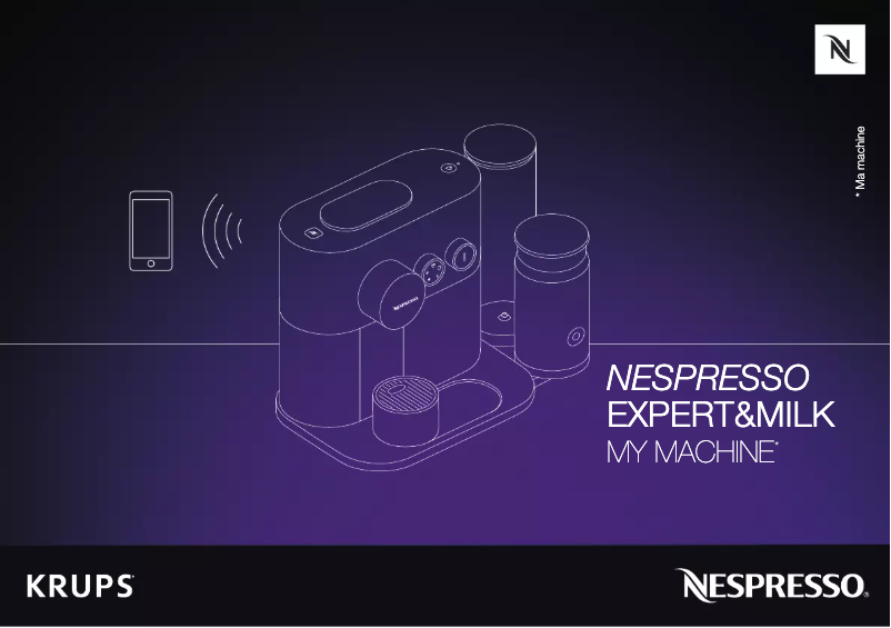 Página 1 del manual Manual de usuario Krups Nespresso Expert & Milk XN6018