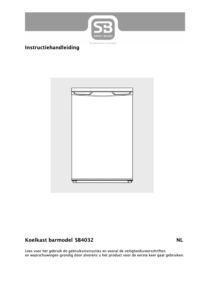 Página 1 del manual Manual de usuario Smart Brand SB4032