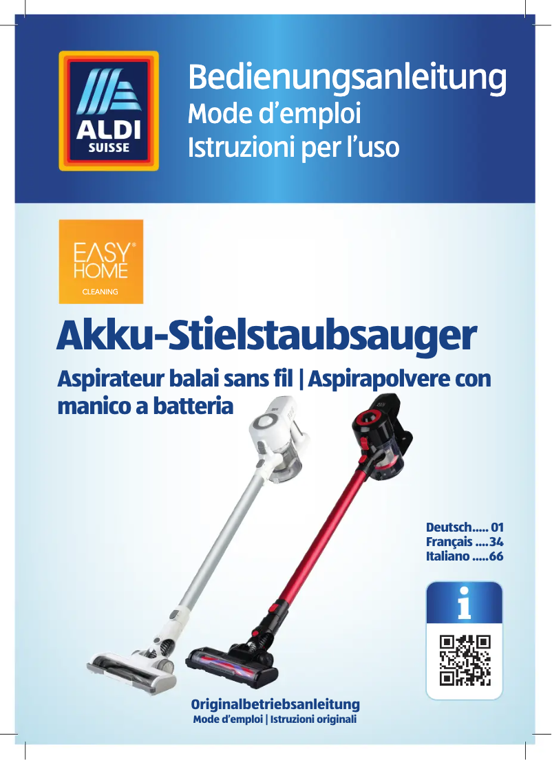 Página 1 del manual Manual de usuario Easy Home GT-SF-VCS-01