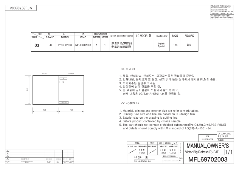 Imagen de la primera página del manual del dispositivo DF20VVSE