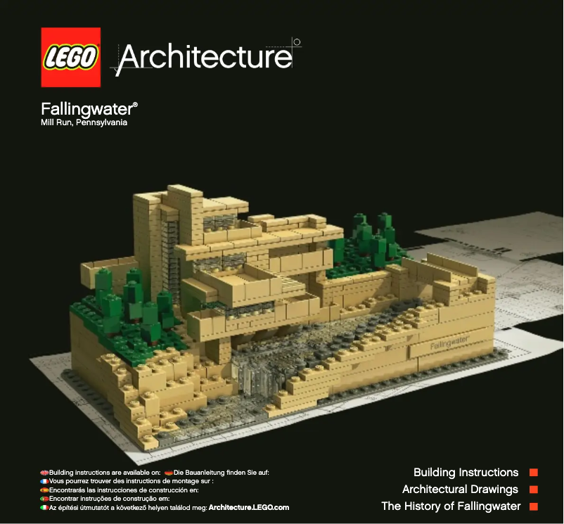 Imagen de la primera página del manual del dispositivo Fallingwater®