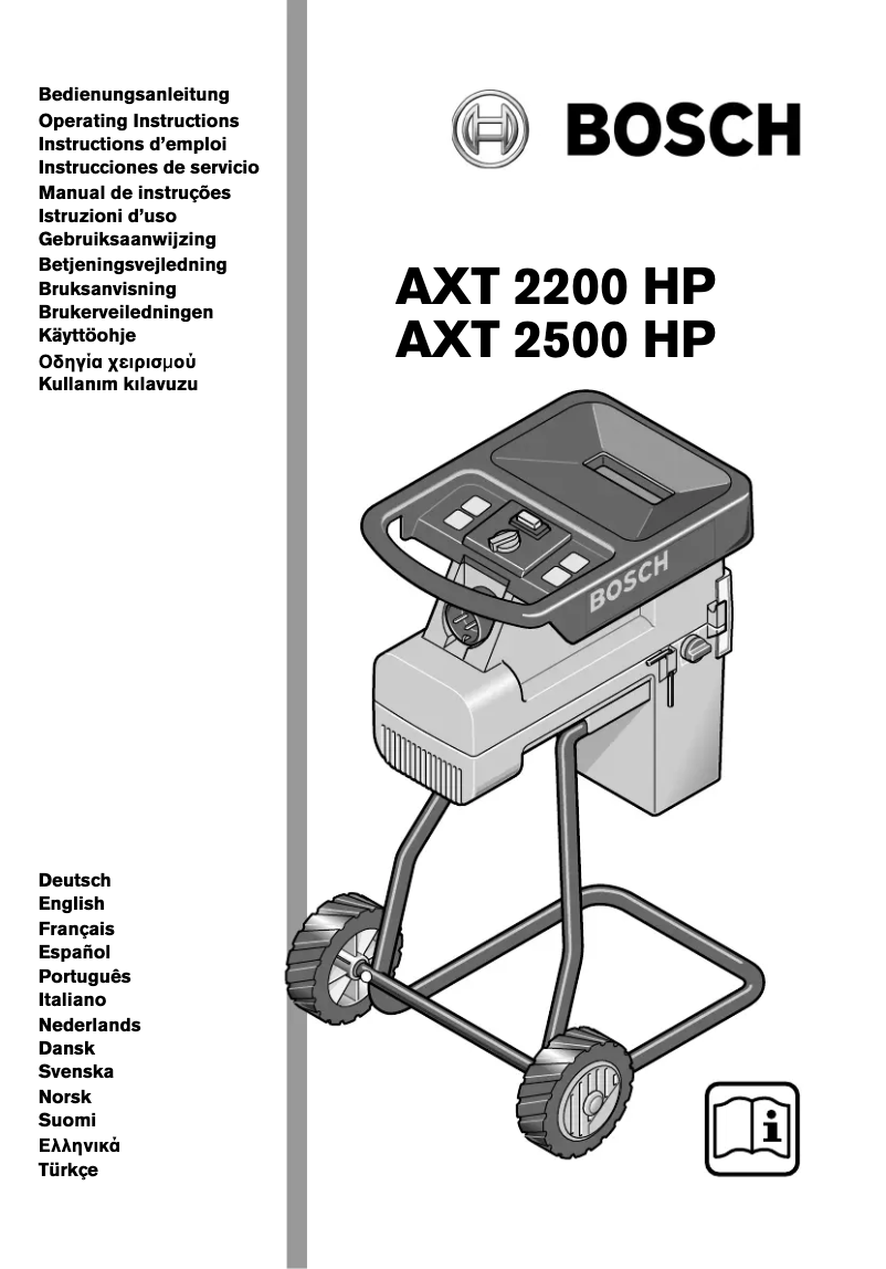 Página 1 del manual Manual de usuario Bosch AXT 2500 HP