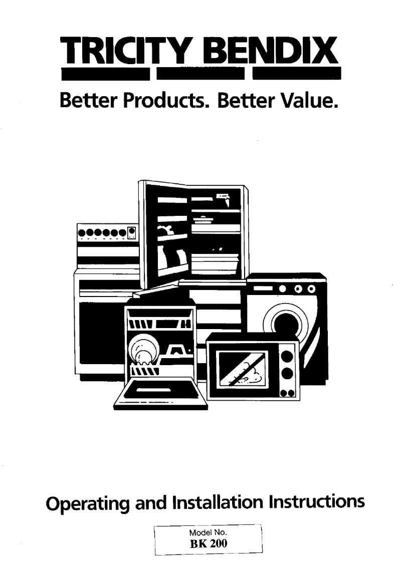 Imagen de la primera página del manual del dispositivo BK200B
