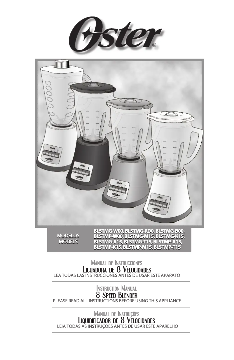 Imagen de la primera página del manual del dispositivo BLSTMP-W00