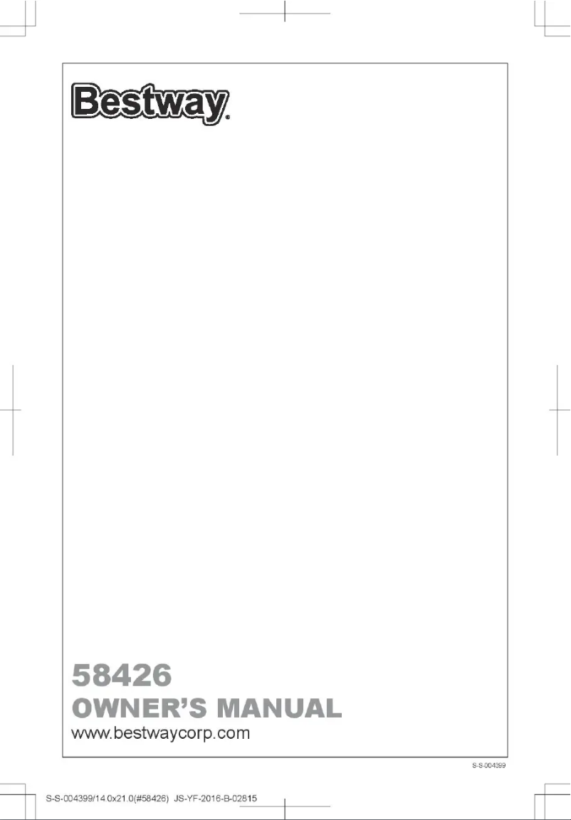 Página 1 del manual Manual de usuario Bestway 54171