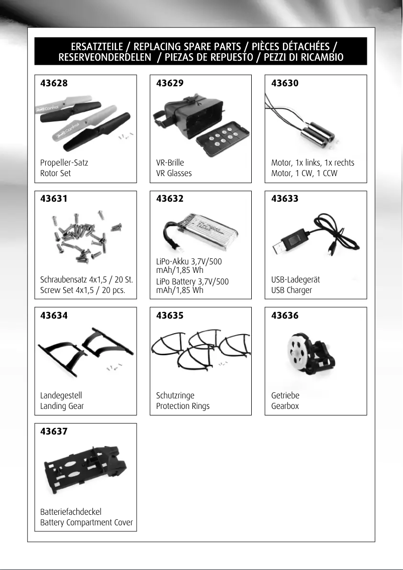 Imagen de la primera página del manual del dispositivo VR-SHOT