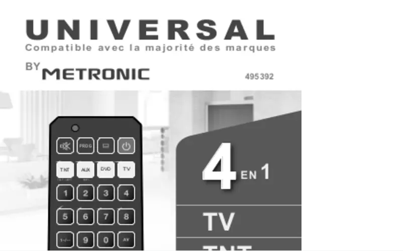 Página 1 del manual Manual de usuario Metronic Zap 4 495392