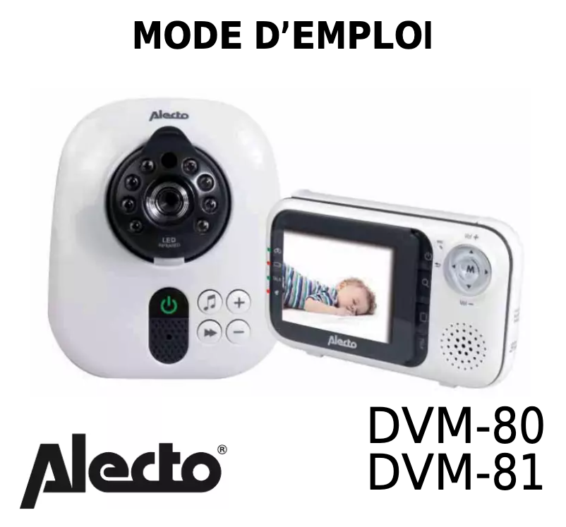 Imagen de la primera página del manual del dispositivo DVM-80