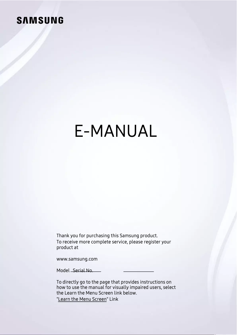 Página 1 del manual Manual de usuario Samsung QN75QN900AP
