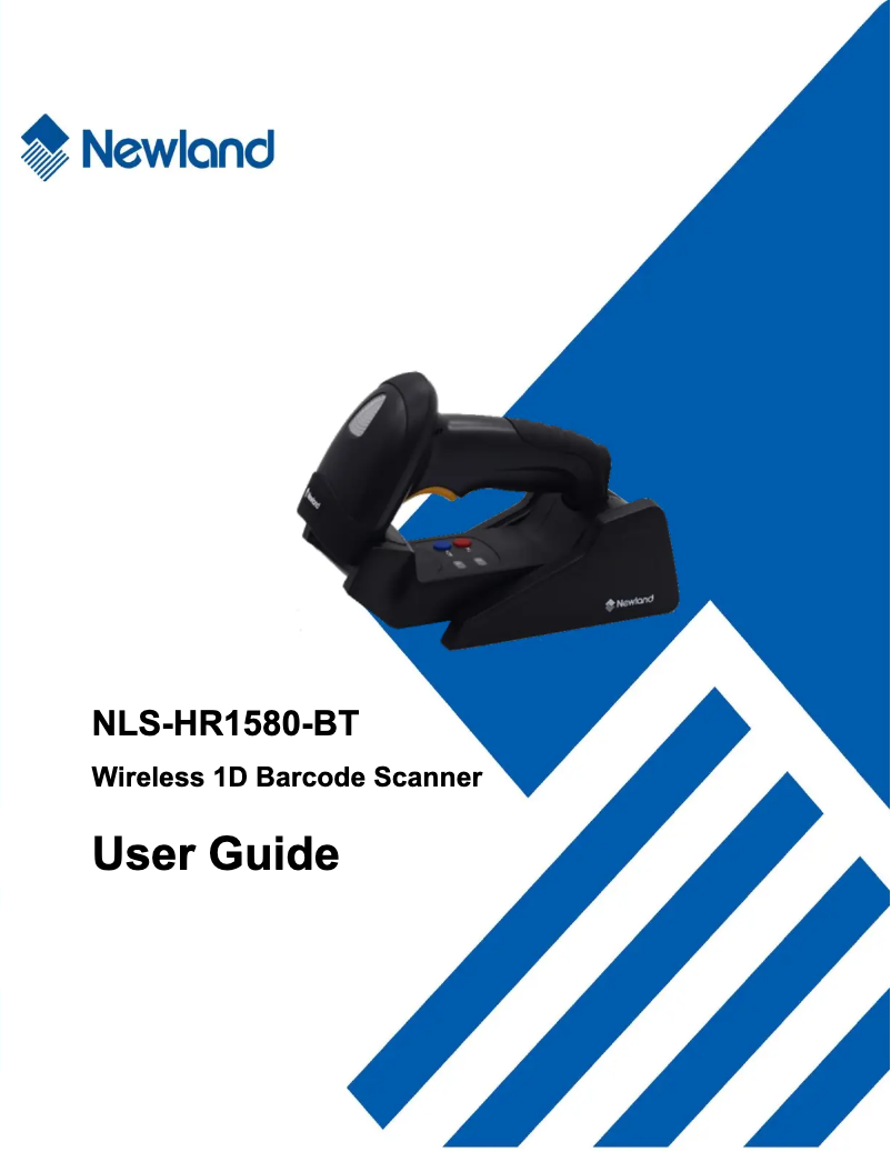 Imagen de la primera página del manual del dispositivo NLS-HR1580-BT