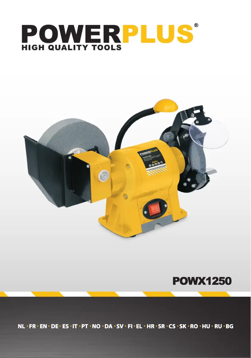 Imagen de la primera página del manual del dispositivo POWX1250