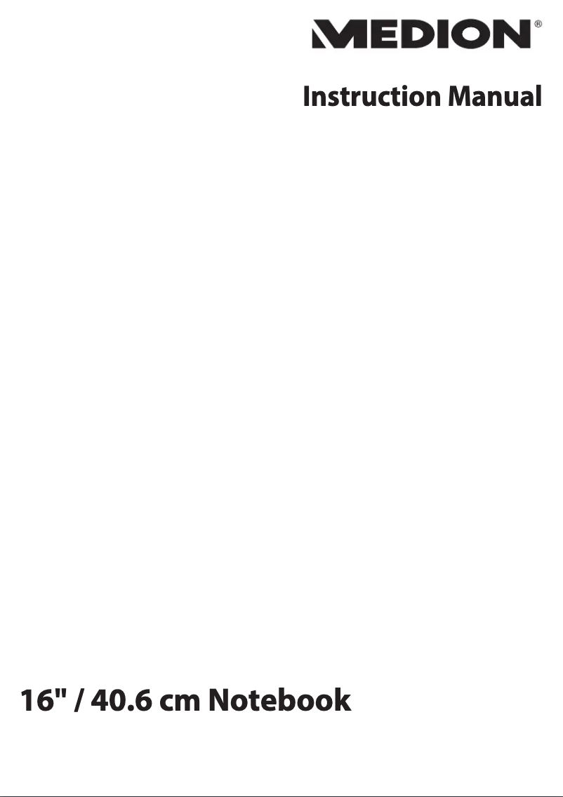Página nº 1 - Manual de usuario Medion ERAZER Major X20 (MD 62537)