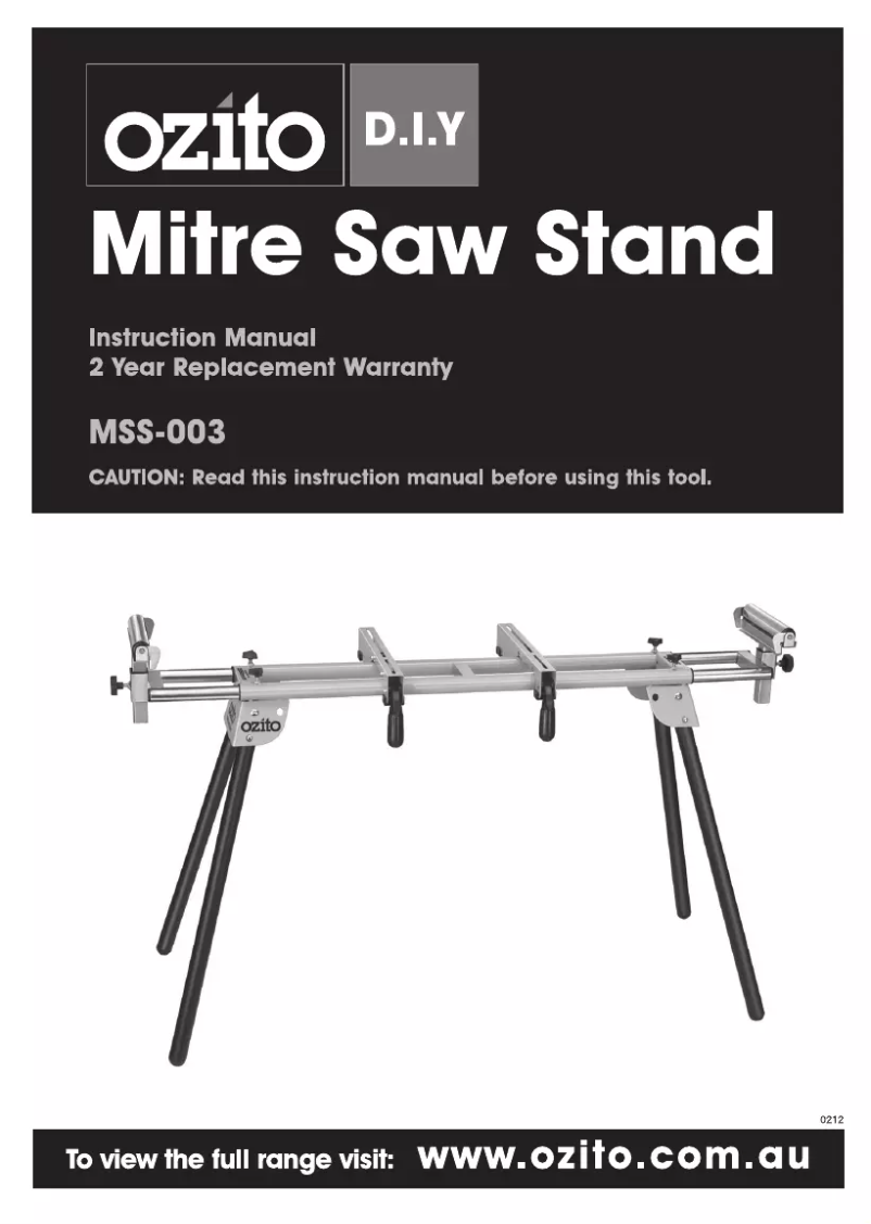 Imagen de la primera página del manual del dispositivo MSS-003