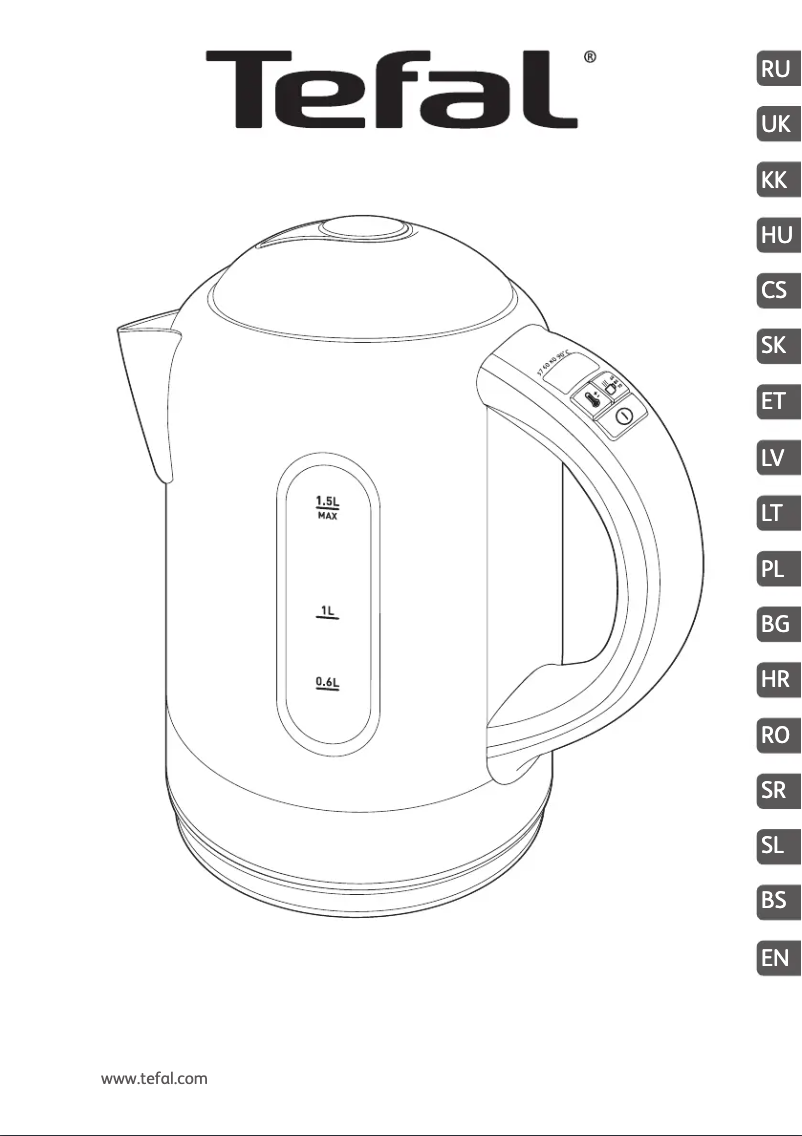Página 1 del manual Manual de usuario Tefal KI400D