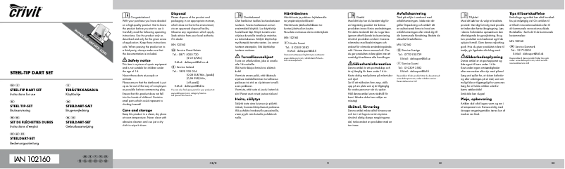 Página 1 del manual Manual de usuario Crivit IAN 102160