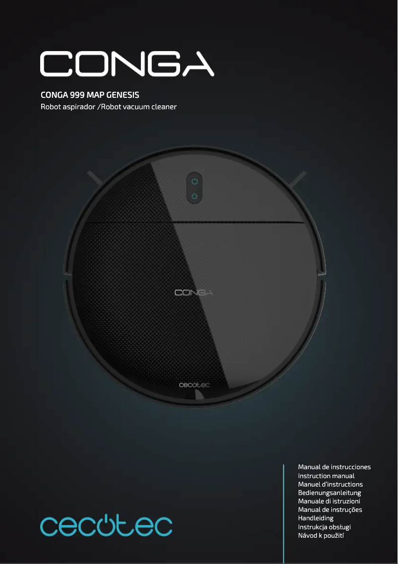 Imagen de la primera página del manual del dispositivo Conga 999 Map Genesis