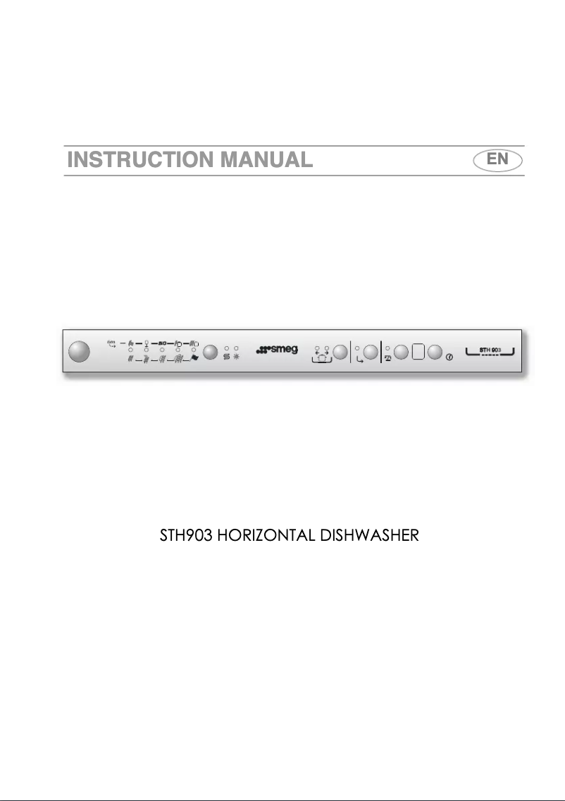 Imagen de la primera página del manual del dispositivo STH903