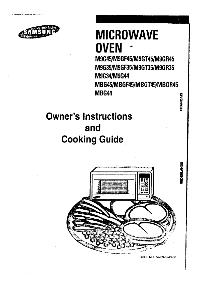 Página 1 del manual Manual de usuario Samsung M9G45