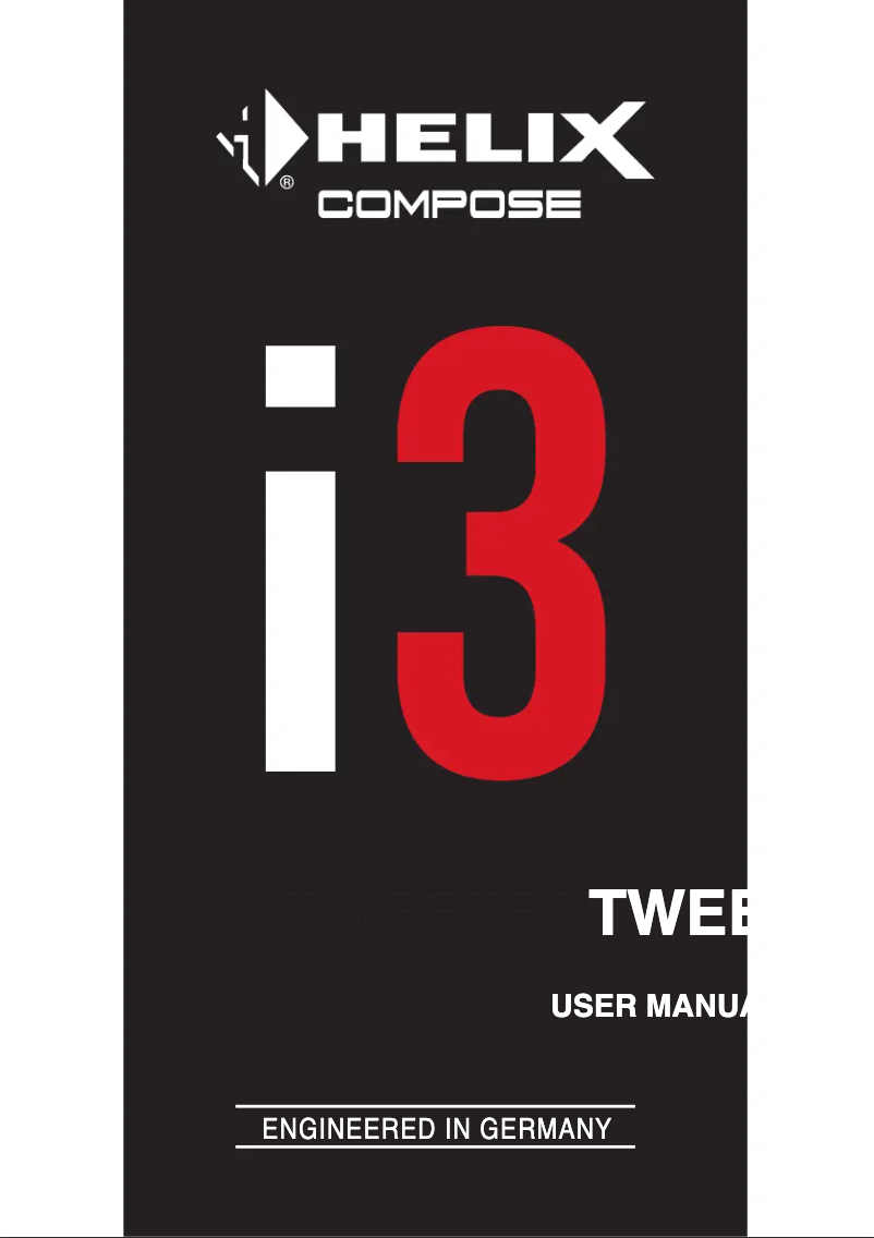 Imagen de la primera página del manual del dispositivo Compose Ci3 T20FM-TI