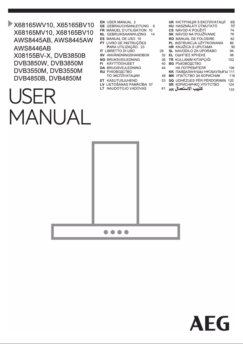 Imagen de la primera página del manual del dispositivo DVB4550B