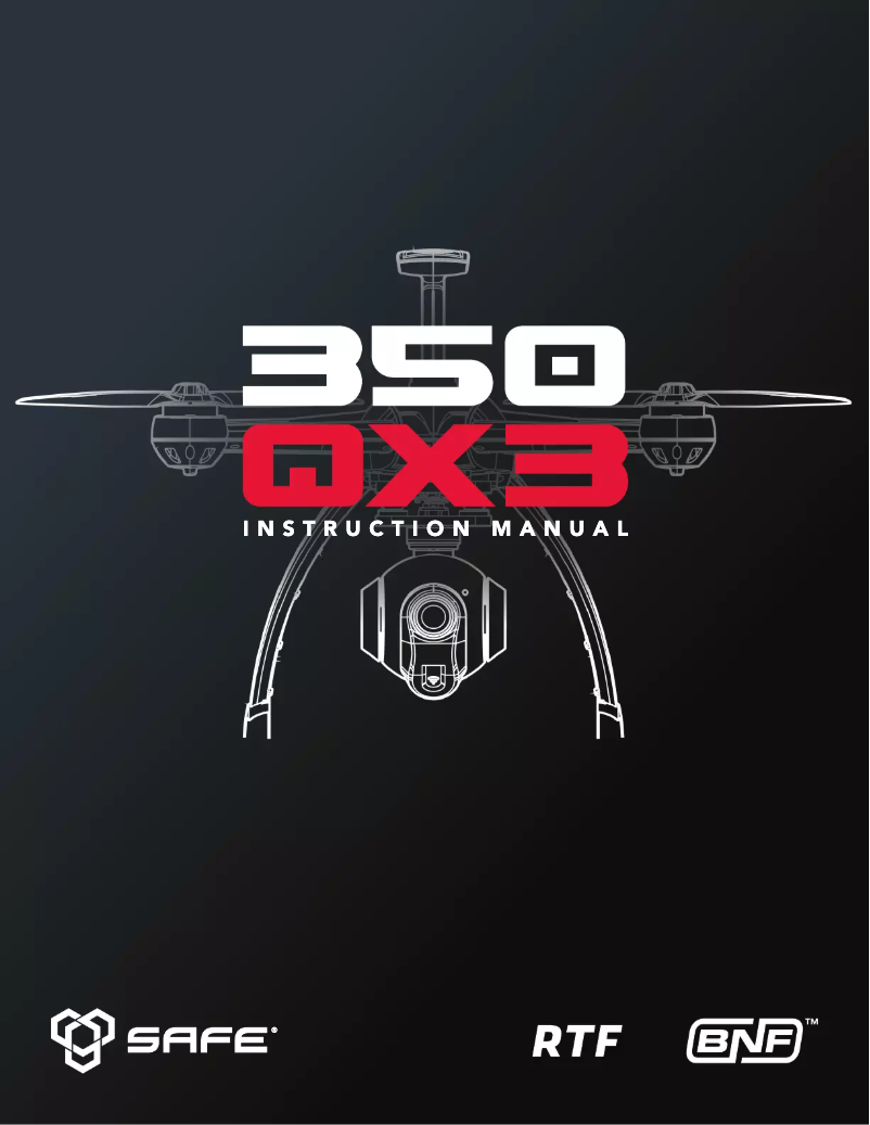 Página 1 del manual Manual de usuario Blade 350 QX3 RTF