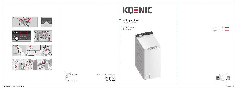 Página 1 del manual Manual de usuario Koenic KWM 8212 B INV