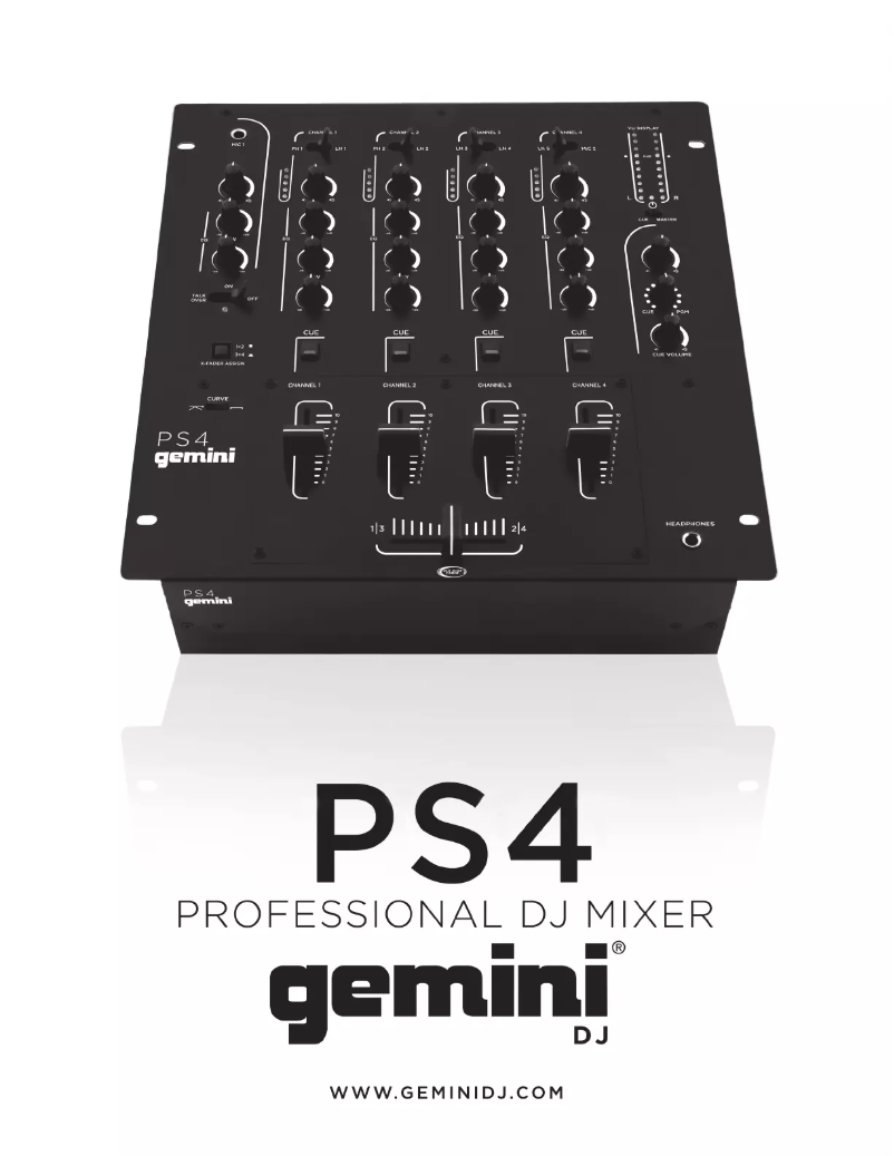 Página nº 1 - Manual de usuario Gemini PS4