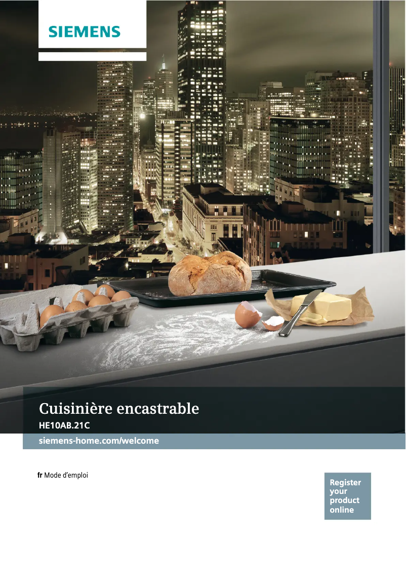 Imagen de la primera página del manual del dispositivo HE10AB521C