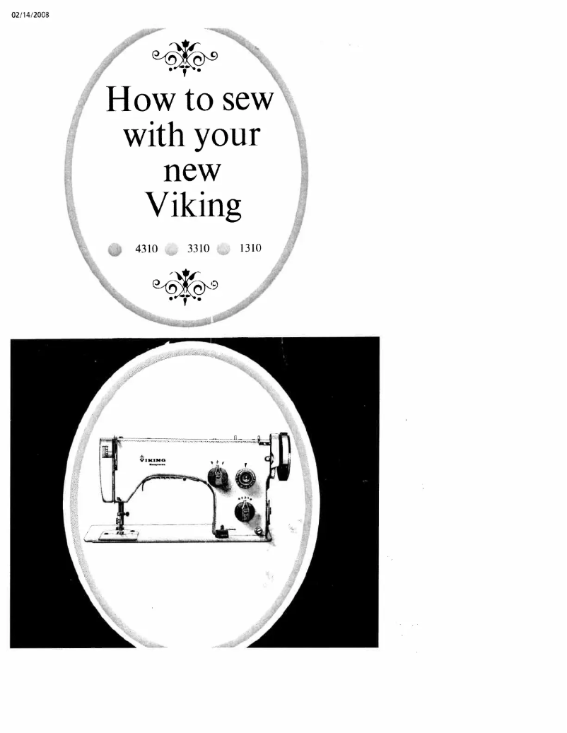 Imagen de la primera página del manual del dispositivo Viking 3310