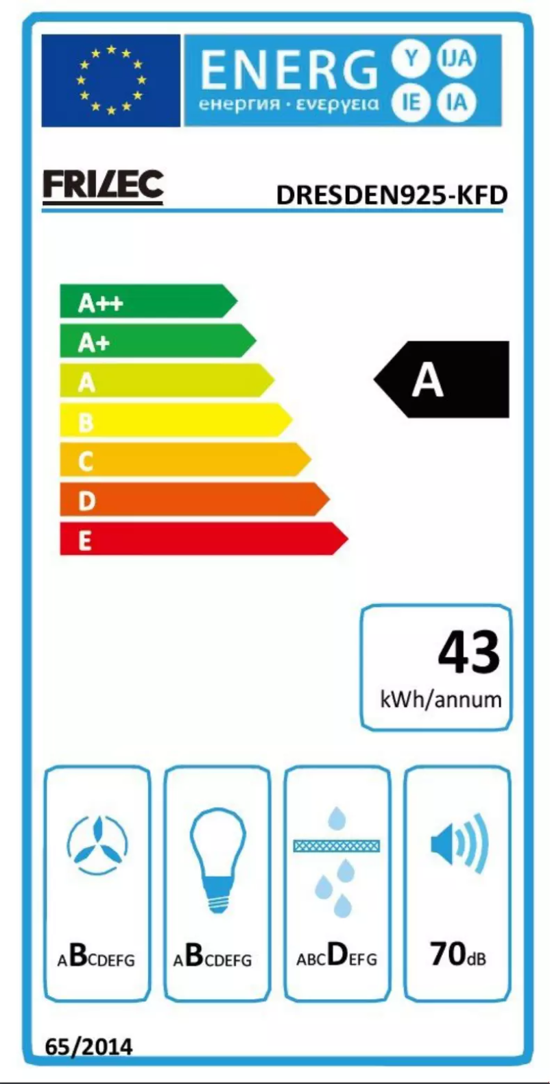 Página 1 del manual Manual de usuario Frilec DRESDEN925-KFD