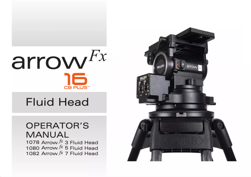 Imagen de la primera página del manual del dispositivo Arrow FX7