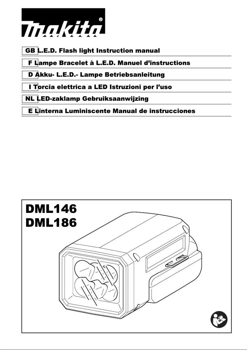 Imagen de la primera página del manual del dispositivo DML146