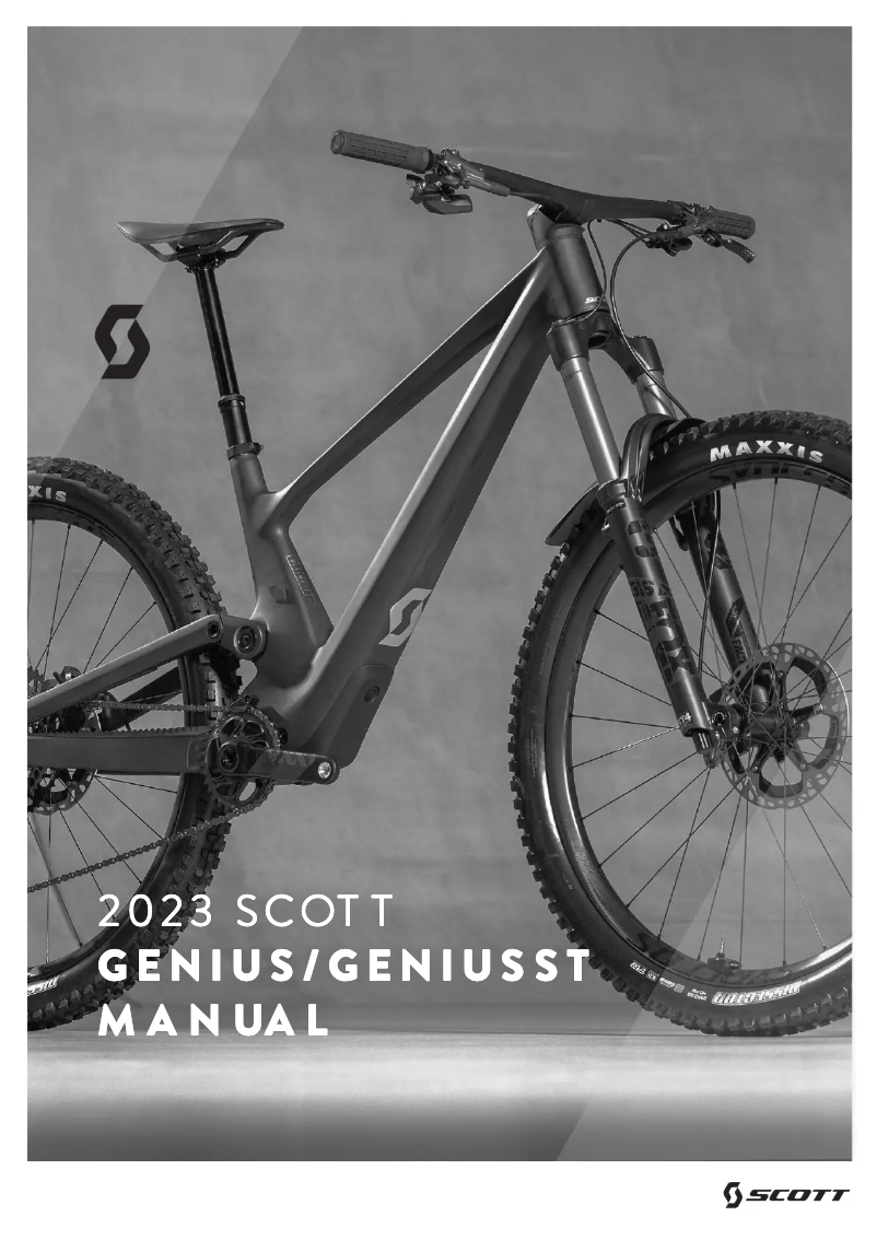 Página 1 del manual Manual de usuario Scott Genius ST 920