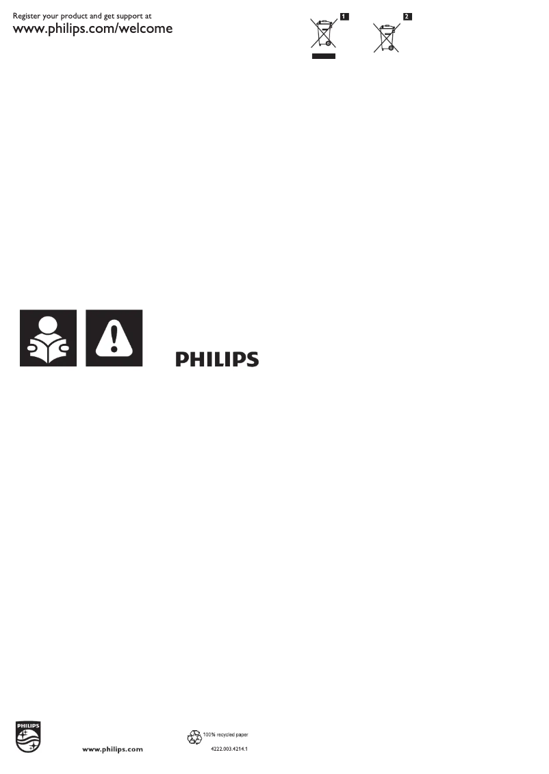 Página 1 del manual Manual de usuario Philips Marathon Ultimate FC9923