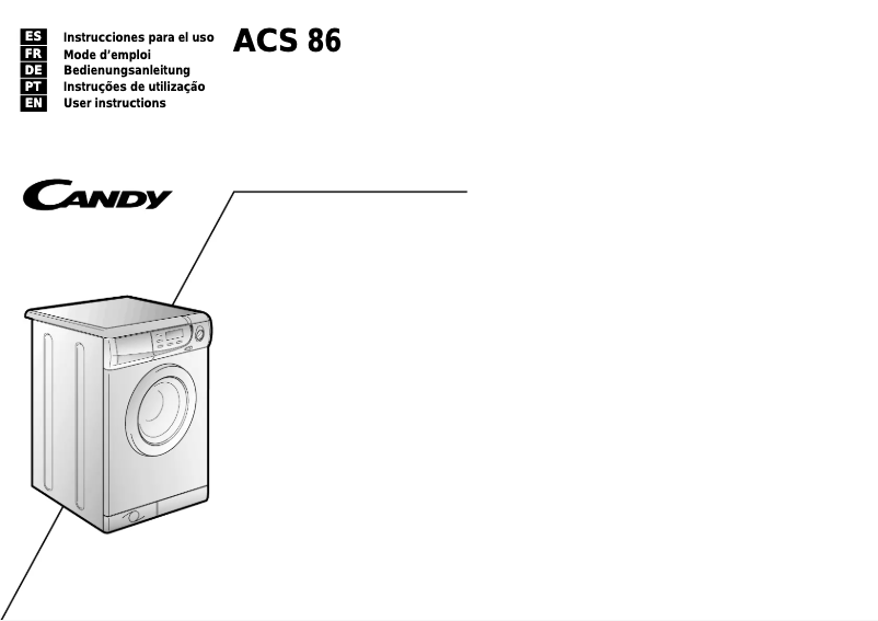 Imagen de la primera página del manual del dispositivo LB ACS86 ES