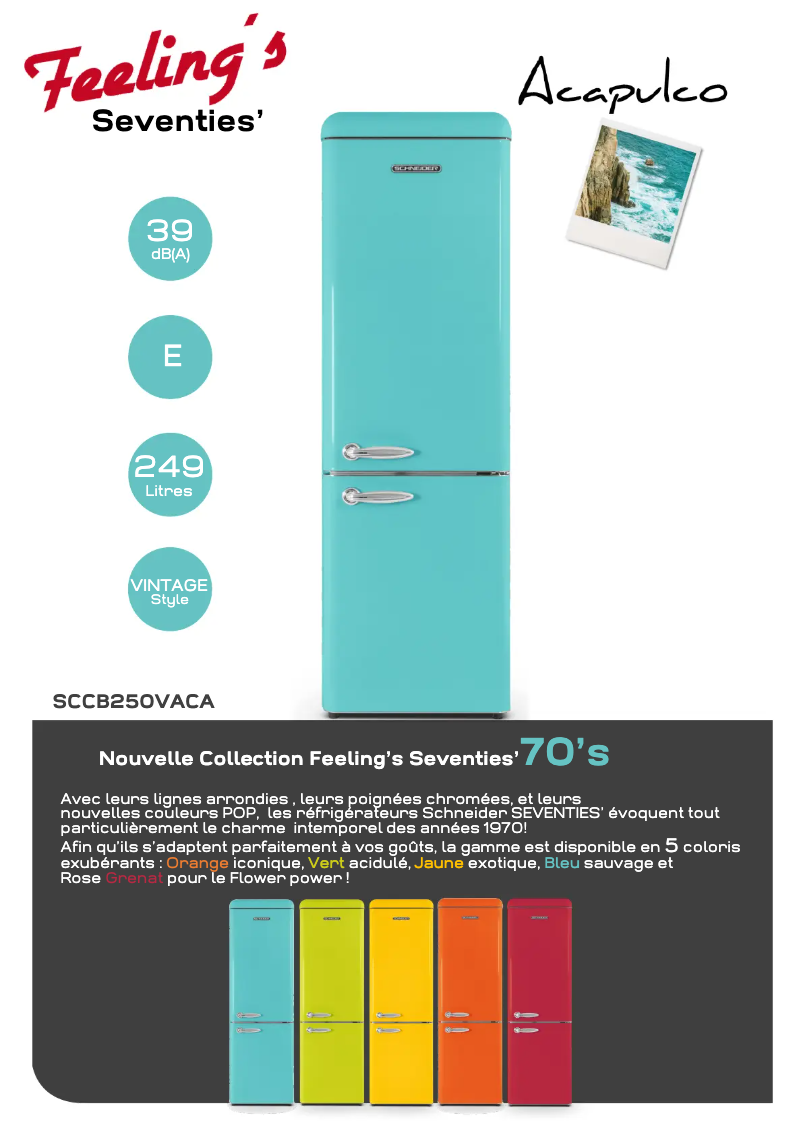 Página 1 del manual Ficha técnica Schneider SCCB250VACA