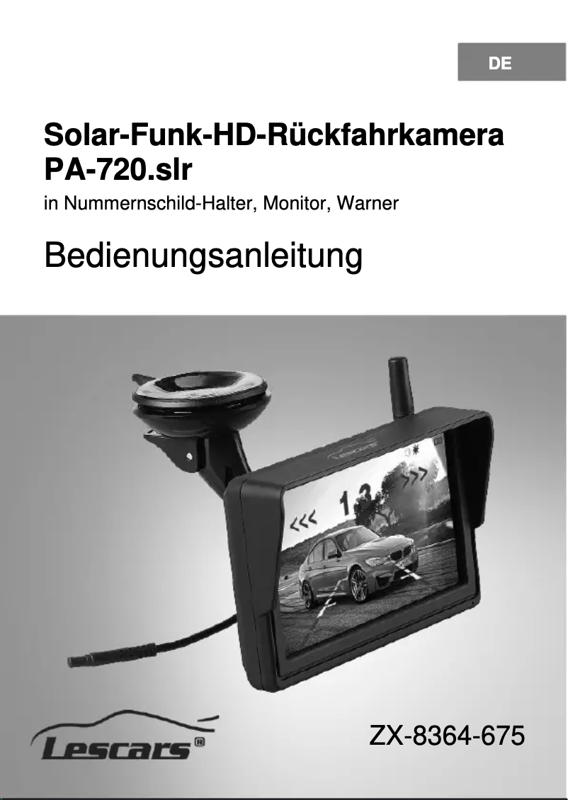 Página 1 del manual Manual de usuario Lescars PA-720