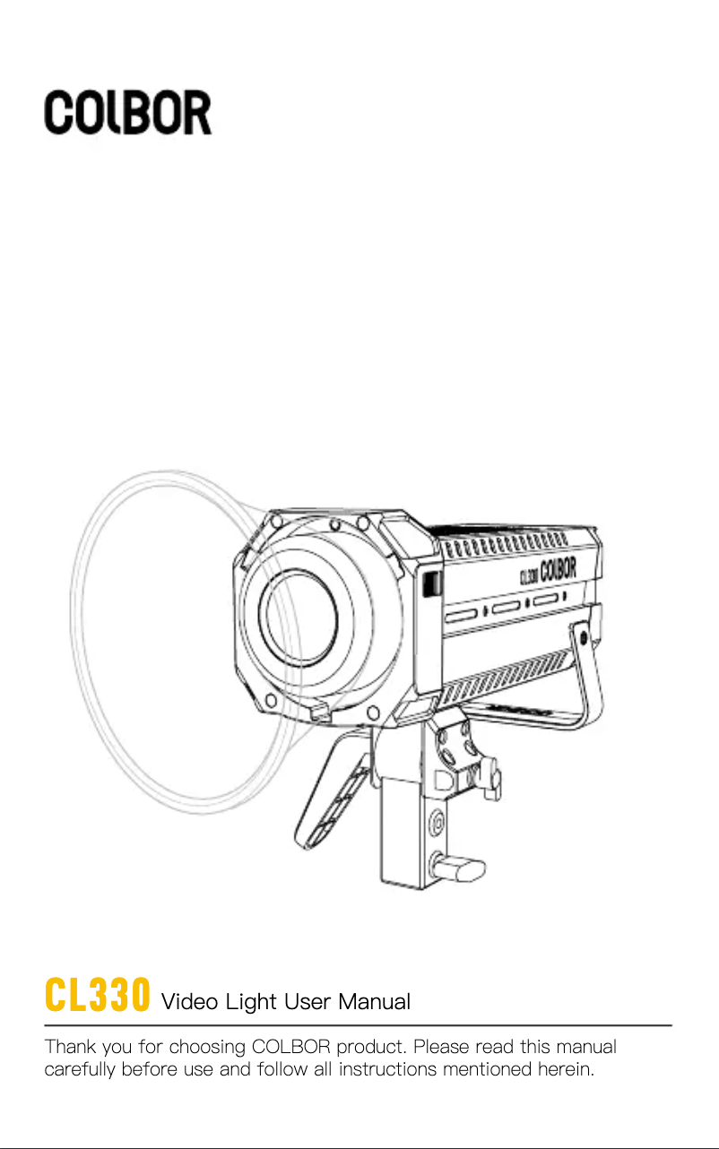 Imagen de la primera página del manual del dispositivo CL330