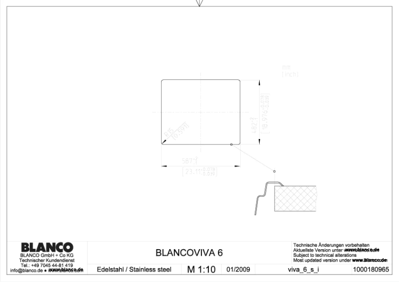 Imagen de la primera página del manual del dispositivo VIVA 6