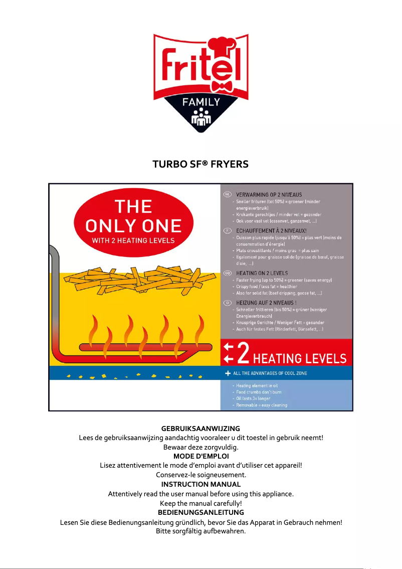 Imagen de la primera página del manual del dispositivo Turbo SF 4154