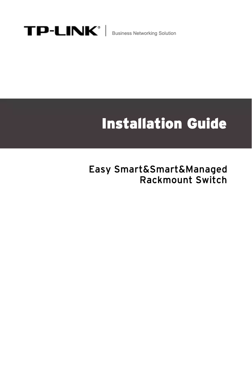 Página nº 1 - Manual de usuario TP-Link T1700G-28TQ
