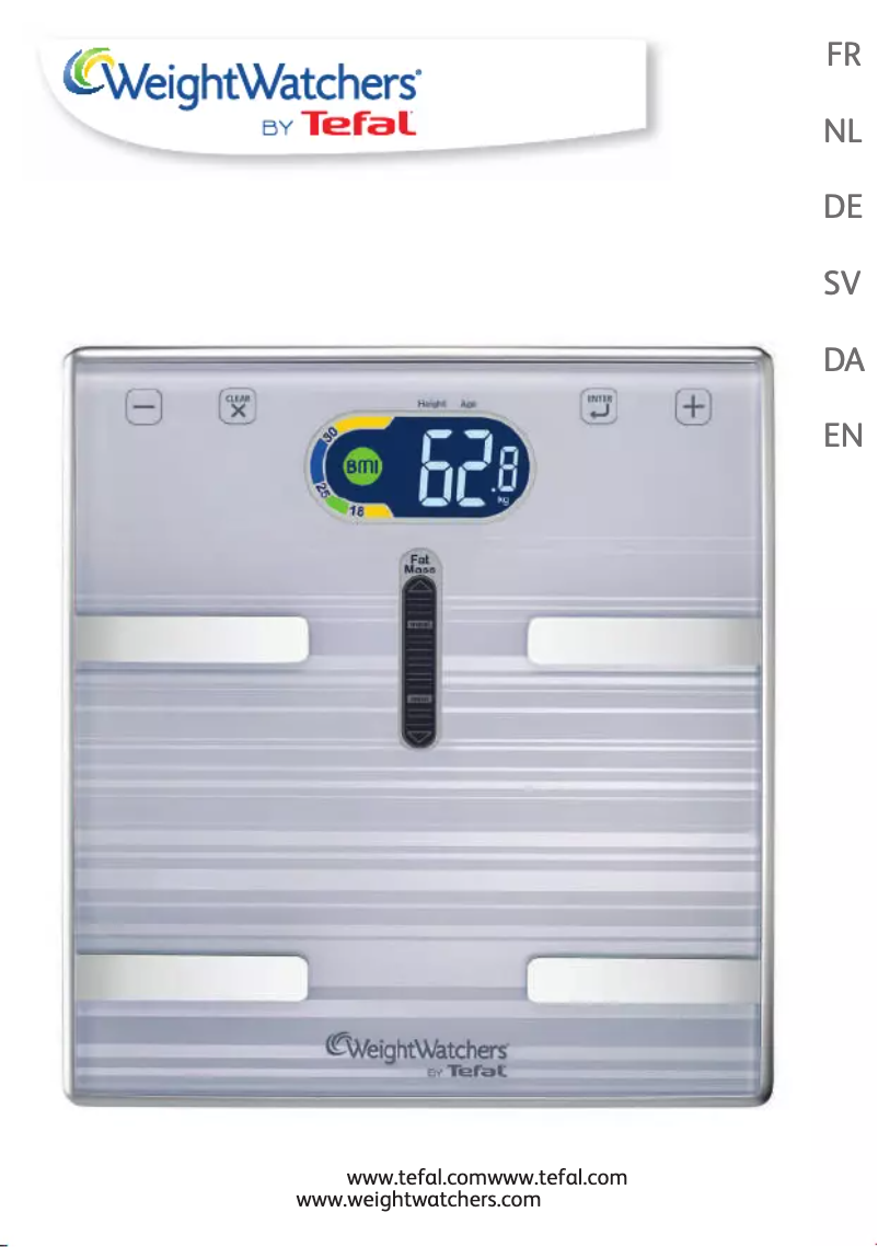 Página 1 del manual Manual de usuario Tefal Weight Watchers WZ7000F0