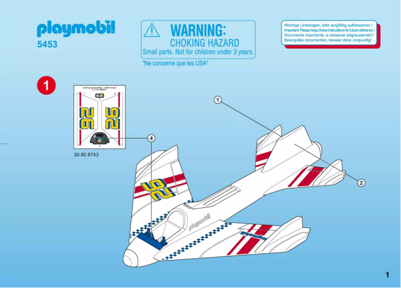 Imagen de la primera página del manual del dispositivo Sports & Action 5453