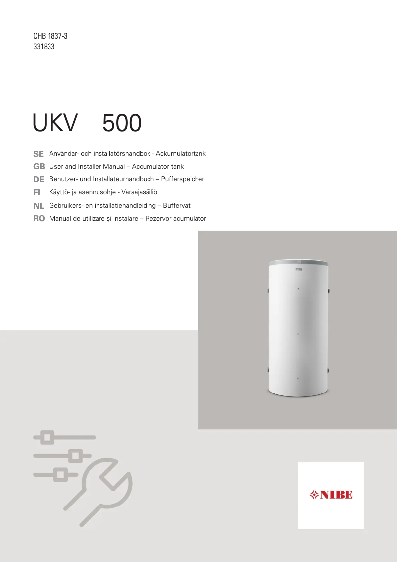 Imagen de la primera página del manual del dispositivo UKV 20-1000