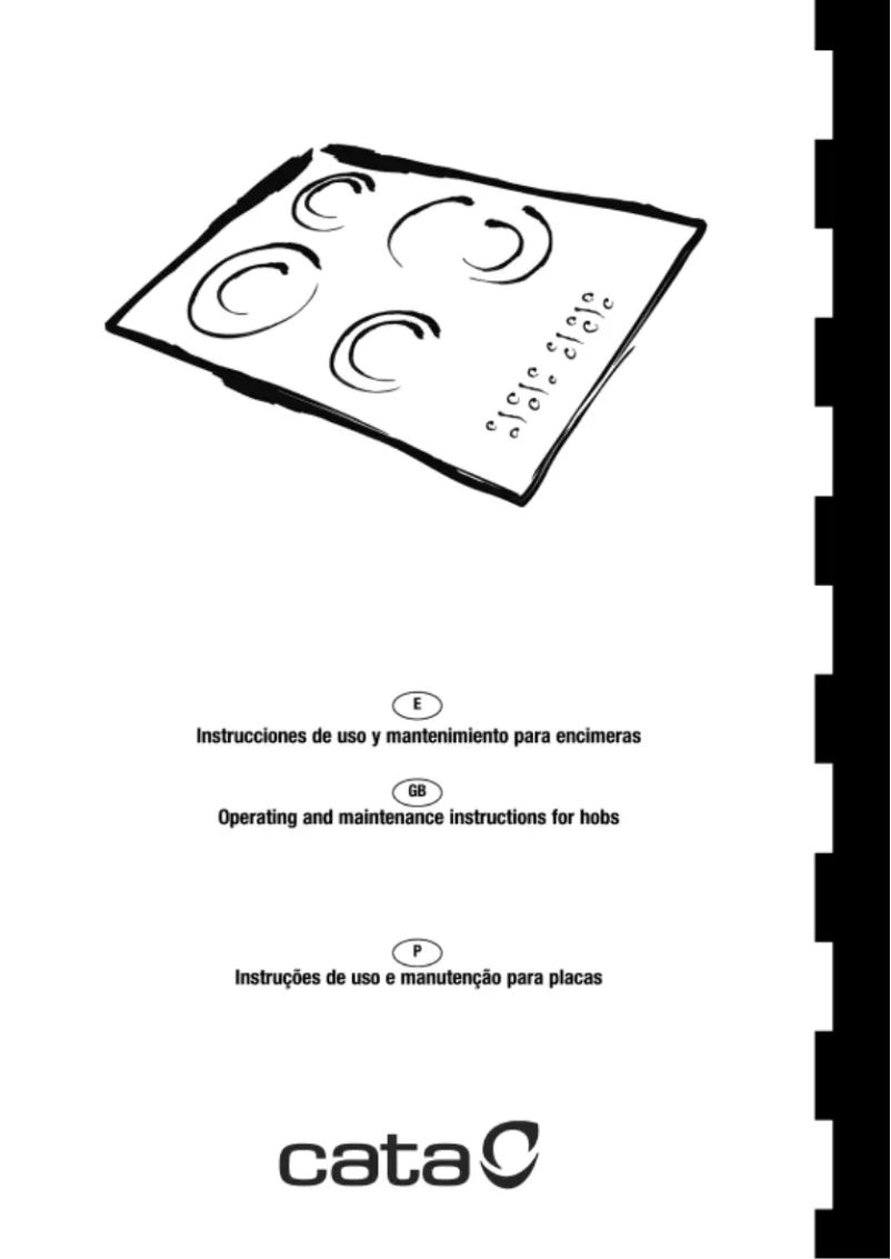 Página 1 del manual Manual de usuario CATA I 2 Plus