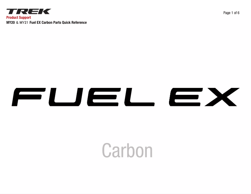 Imagen de la primera página del manual del dispositivo Fuel EX C Gen 5