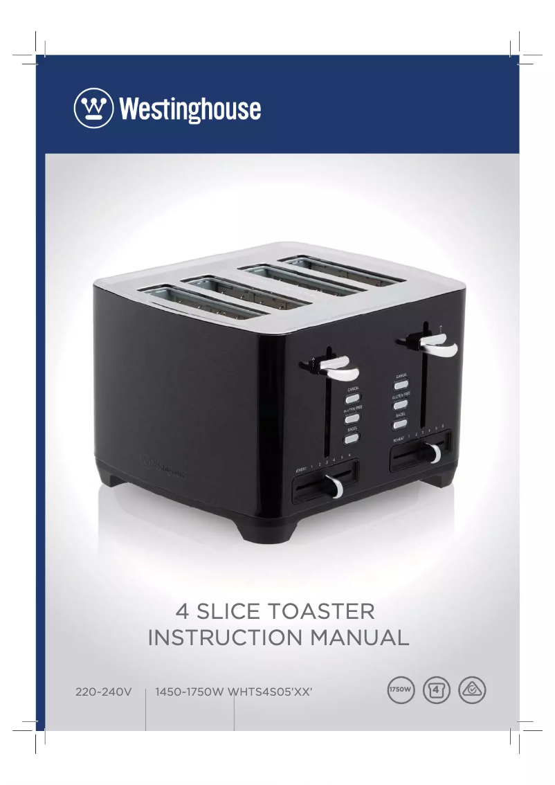 Imagen de la primera página del manual del dispositivo WHTS4S05SS