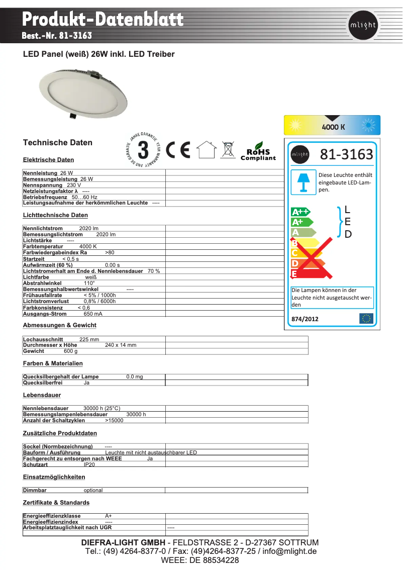 Imagen de la primera página del manual del dispositivo SP-5/4