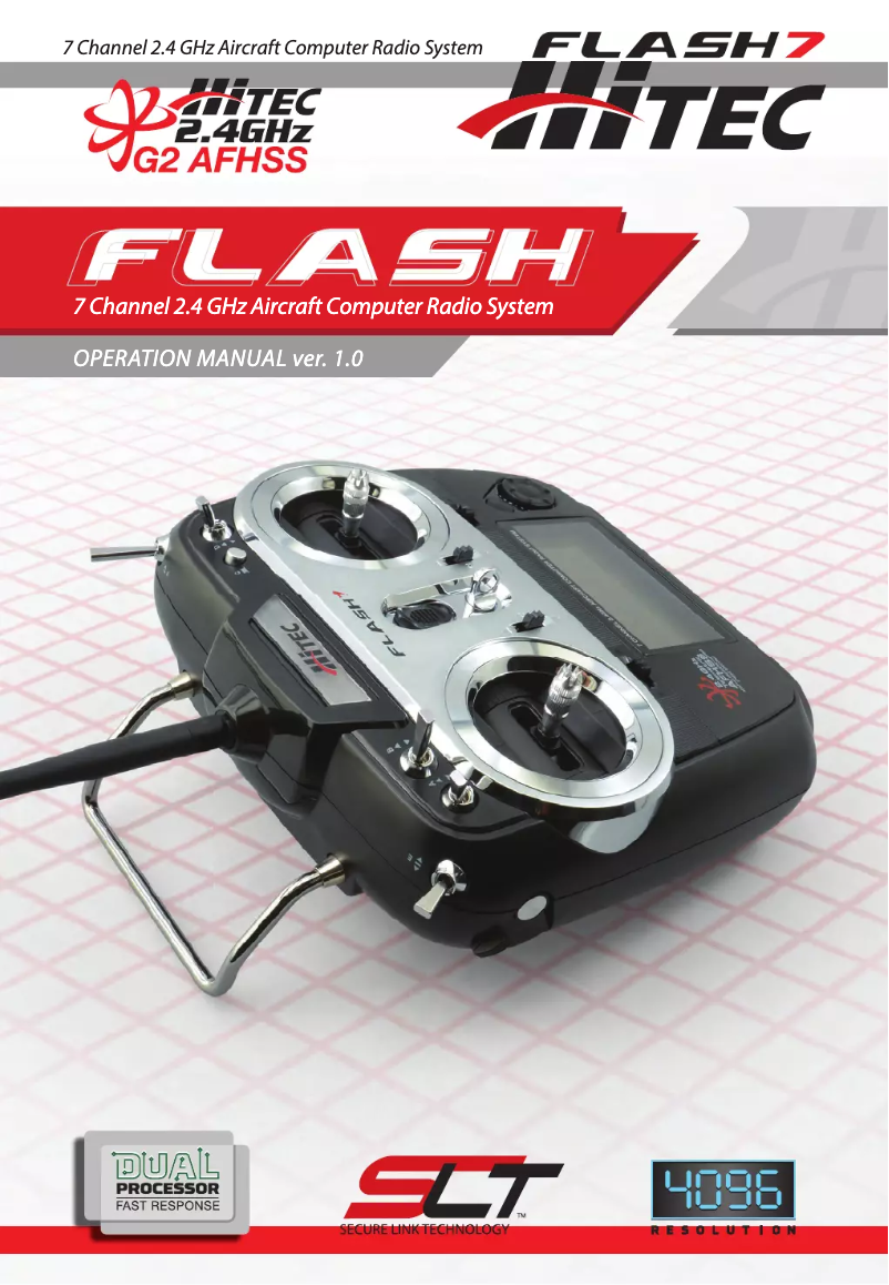 Página 1 del manual Manual de usuario Hitec Flahs 7